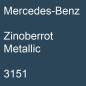 Preview: Mercedes-Benz, Zinoberrot Metallic, 3151.